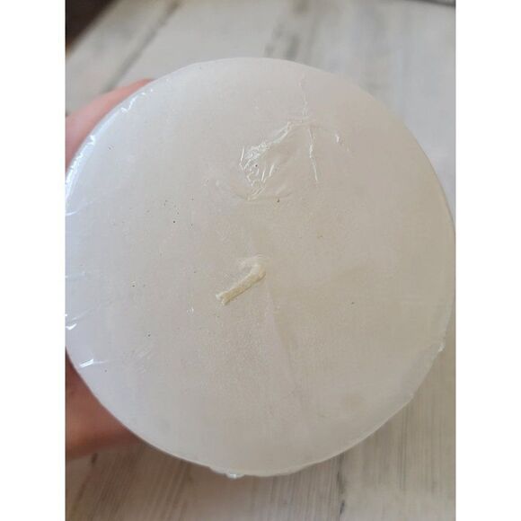 Pier 1 Imports lavender scented pillar candle purple swirl home decor - Picture 8 of 9